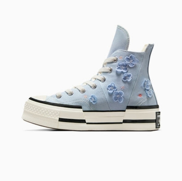 Converse Shoes - NEW M7.5/W9.5 CONVERSE CHUCK 70 PLUS 3D FLOWERS LIMITED EDITION PLATFORM SHOES